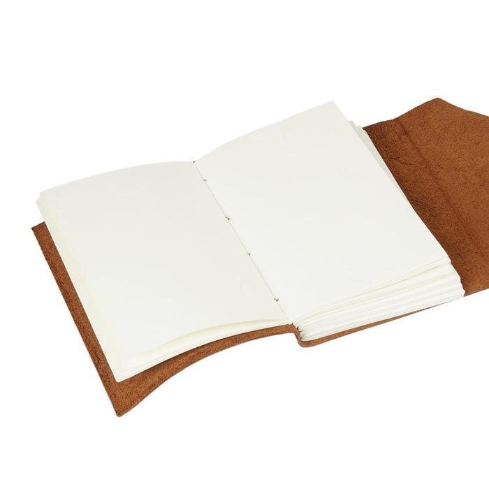 Refined Rustic Leather Journal with Belt Lock