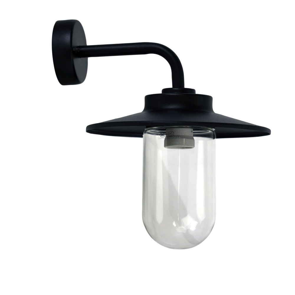 Refined White Outdoor Wall Light (Available in 2 Colors)