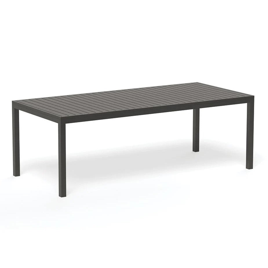 Retreat Charcoal Outdoor Metal Bench - 220x100cms