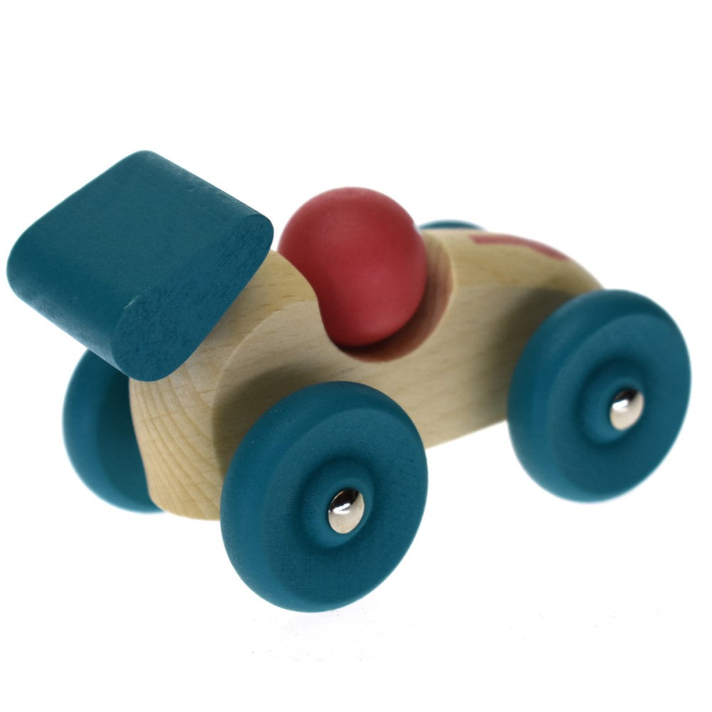 Retro Greenline Racing Car Pull Toy