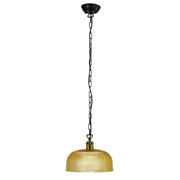 Retro Halophane Glass Shade Pendant Lamp (Available in 3 Colors)