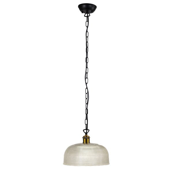 Retro Halophane Glass Shade Pendant Lamp (Available in 3 Colors)