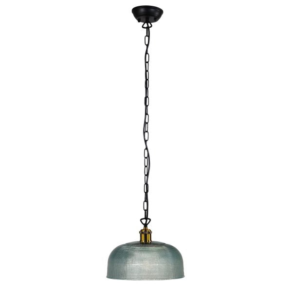 Retro Halophane Glass Shade Pendant Lamp (Available in 3 Colors)