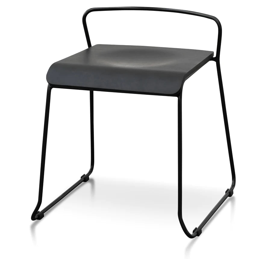 Rising Star Bar Stool - Black