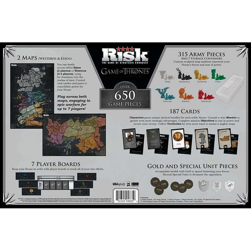 Risk - Game of Thrones Strategic conquest