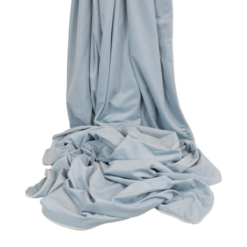 Rodeo Royal Velvet Comfort Throw - Baby Blue