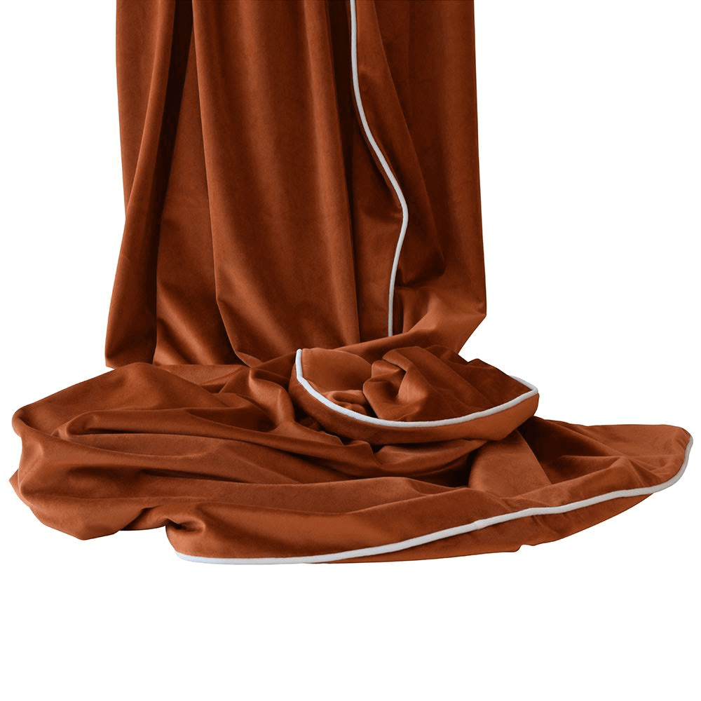 Rodeo Royal Velvet Comfort Throw - Mango