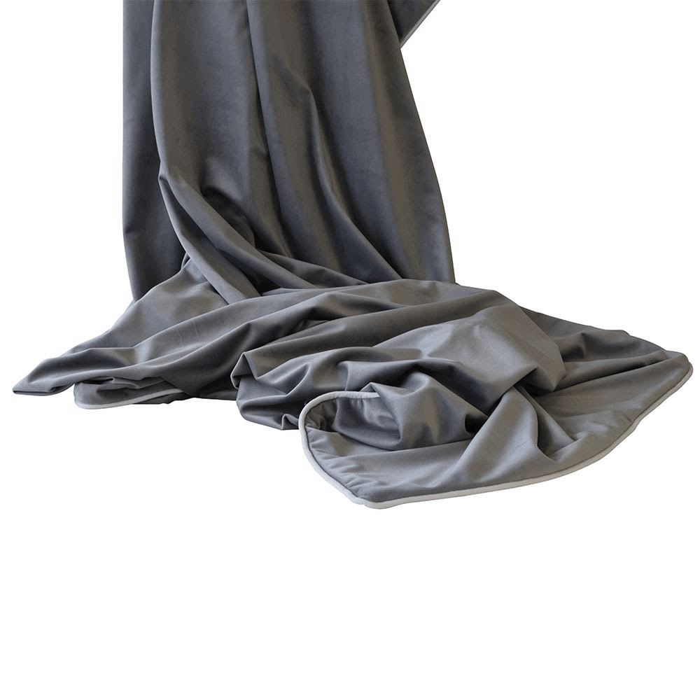 Rodeo Royal Velvet Comfort Throw - Silver