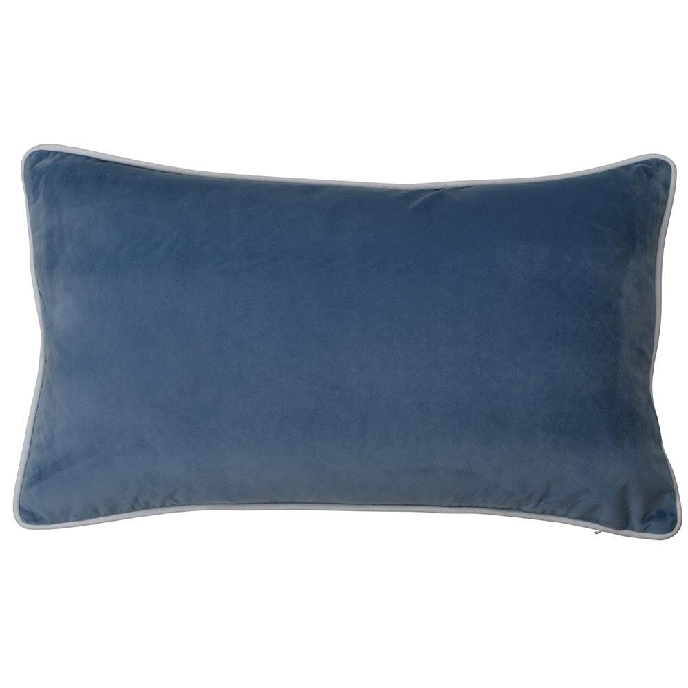 Rodeo Velvet 35x60cm Rectangle Cushion Cover - Ocean