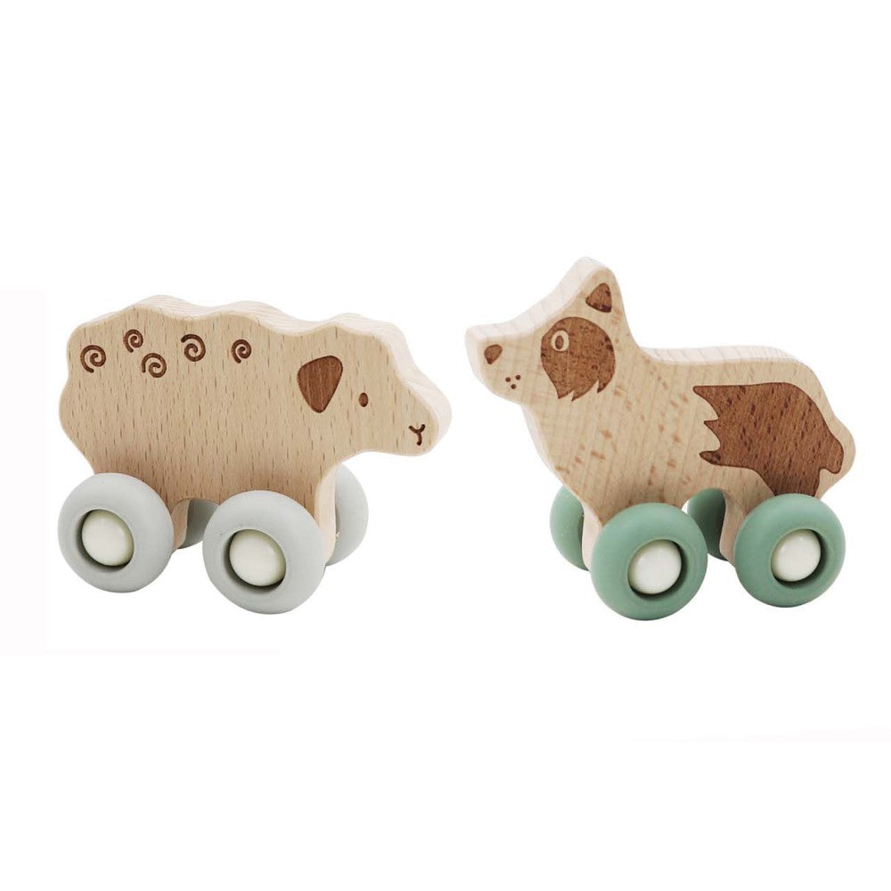 Rolling Dinos Eco Wheels Adventure Sheep & Dog Farm Movers