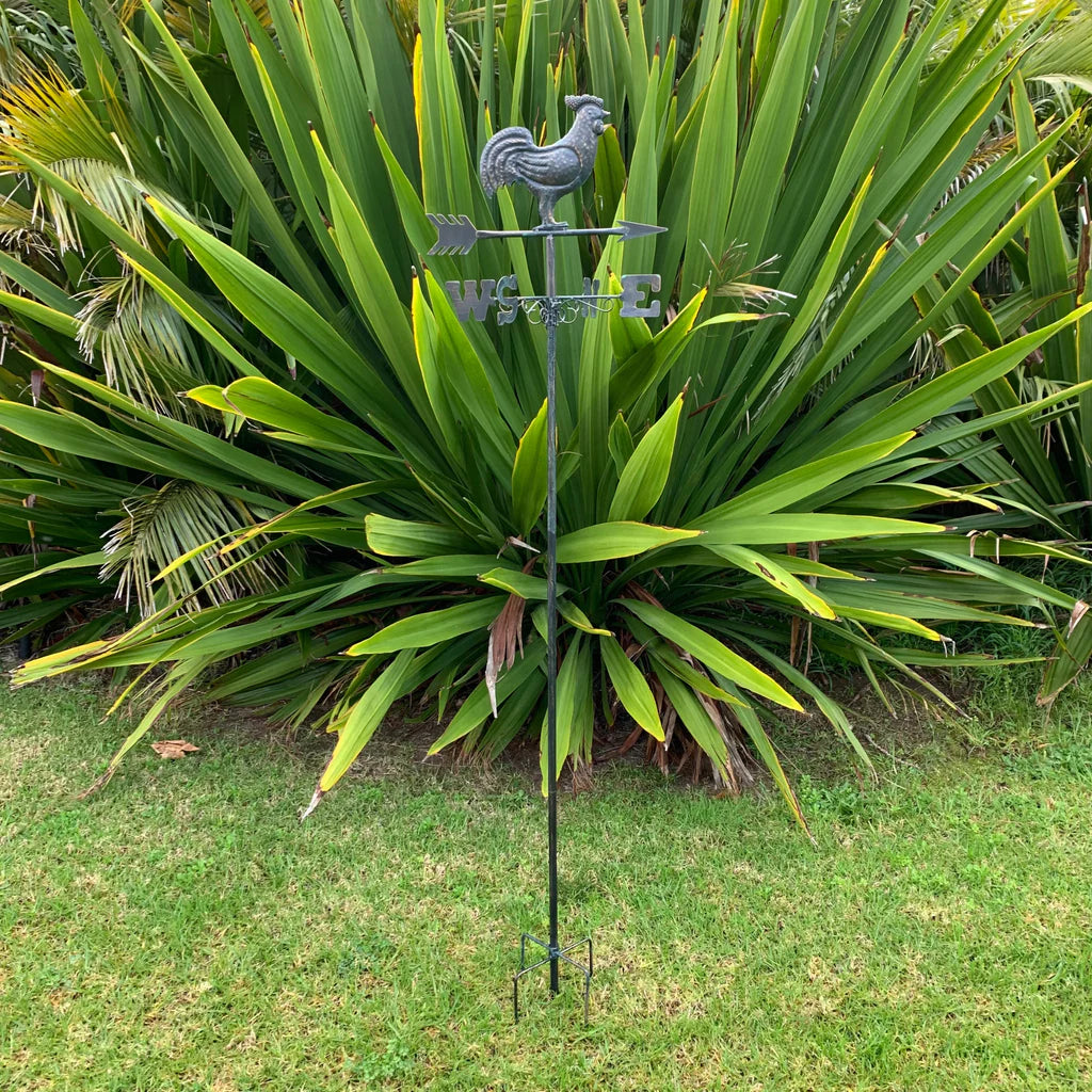 Rooster Weathervane Metal Garden Decor