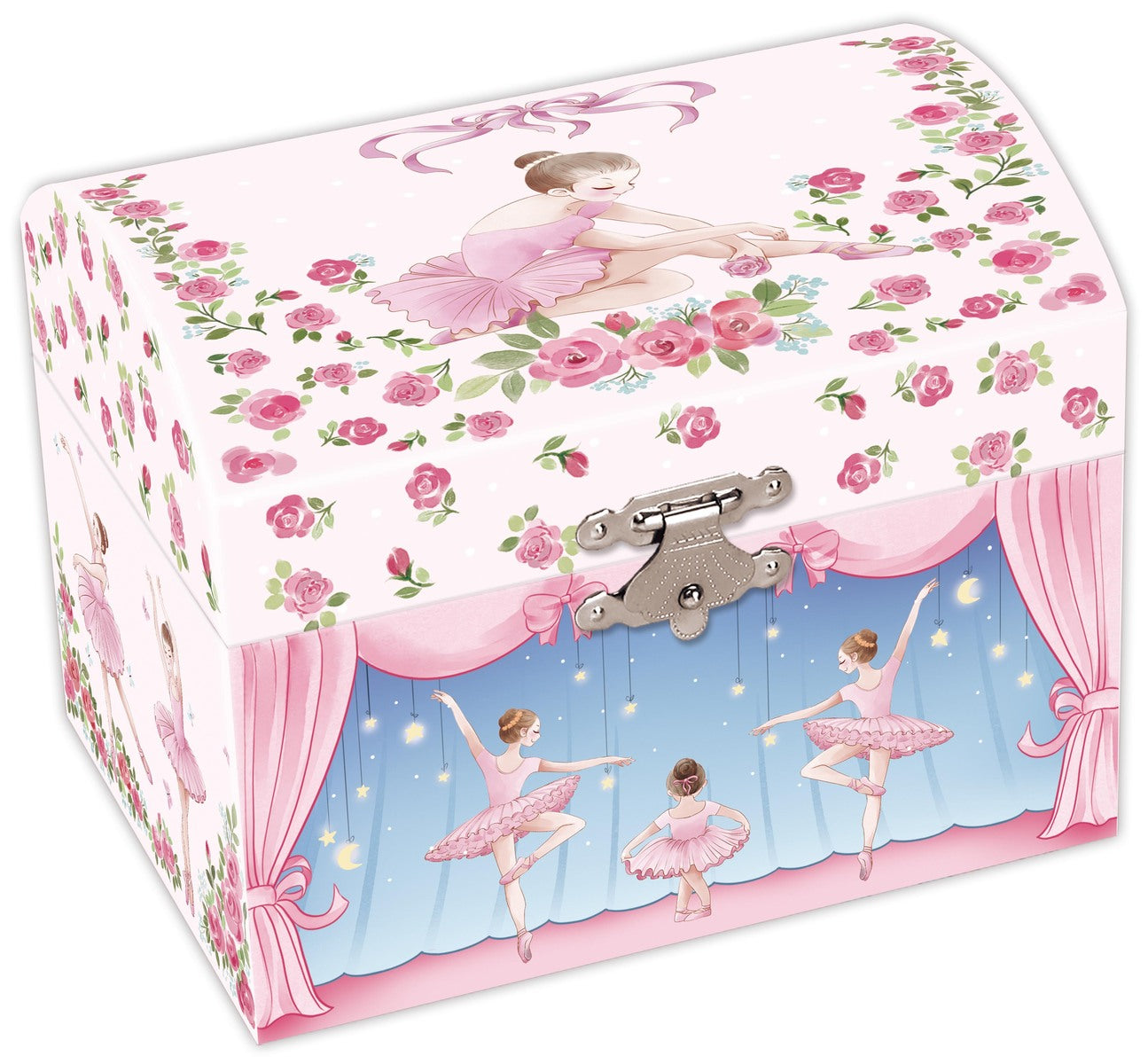 Rosabella’s Ballet Serenade - Elegant Dome Music Box