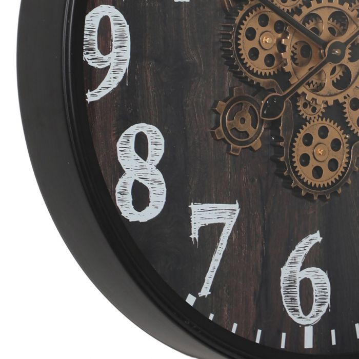 Round New Era Gear Movement Wall Clock - 60cms