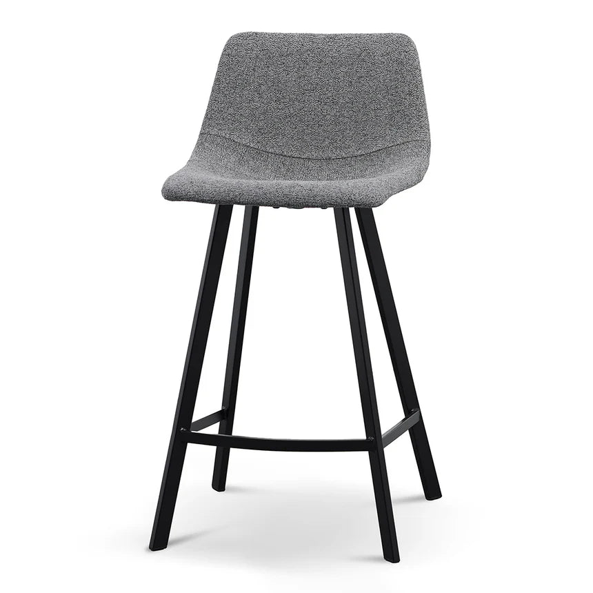 Royal Bar Stool Set of 2 - Spec Charcoal