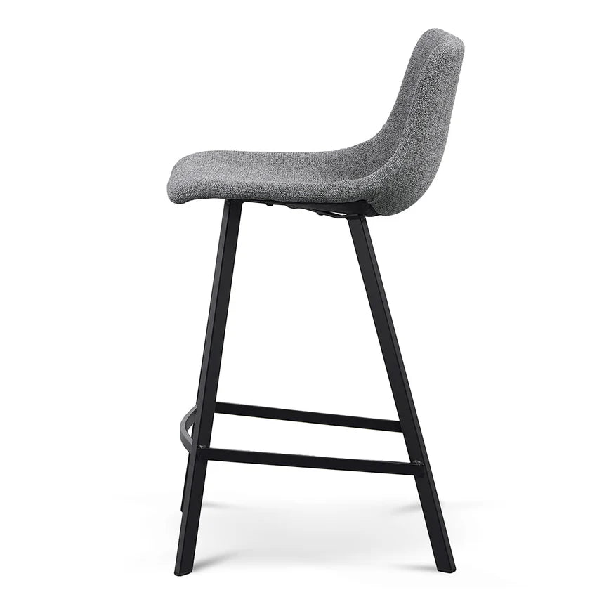 Royal Bar Stool Set of 2 - Spec Charcoal