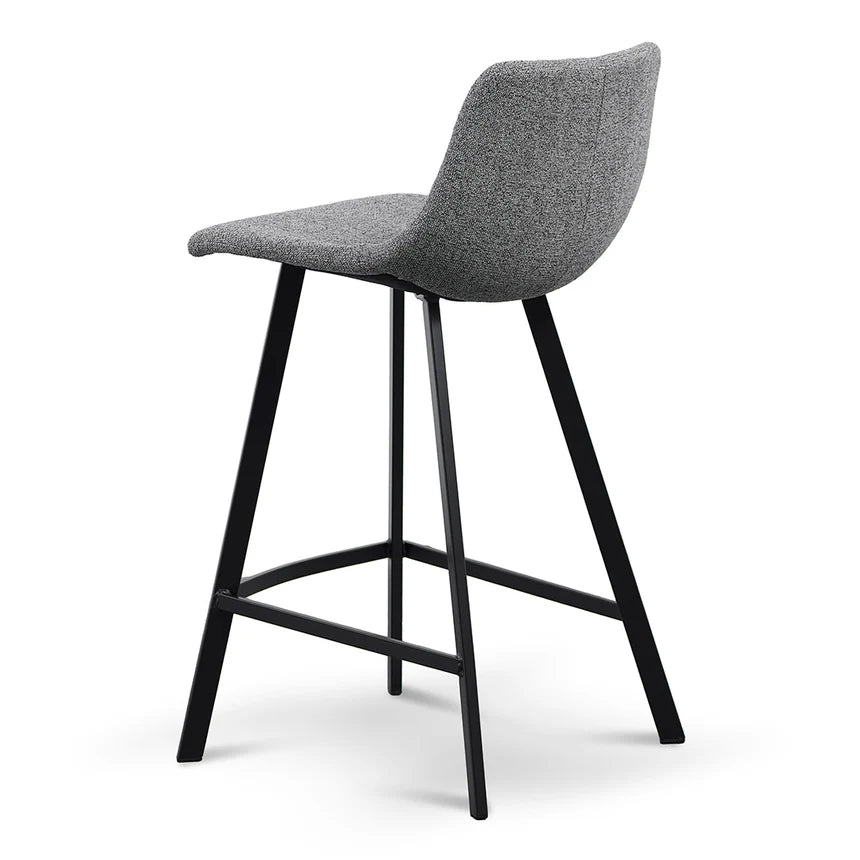 Royal Bar Stool Set of 2 - Spec Charcoal