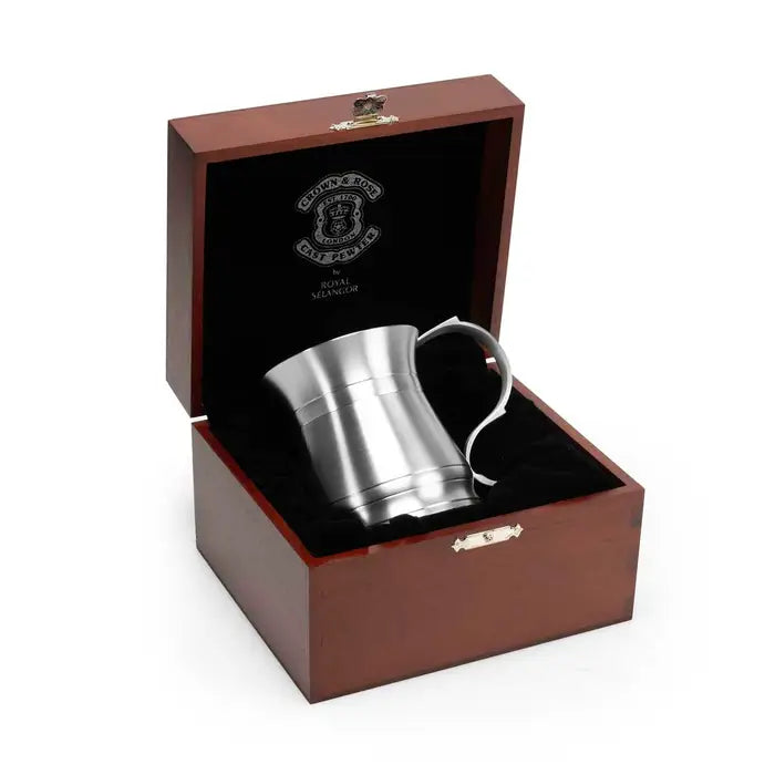 Royal Selangor Scattergood Pewter Tankard In Gift Box