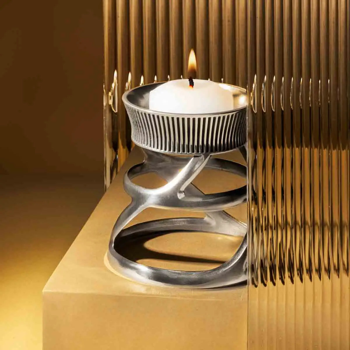 Royal Selangor Silver Shade Lumos Votive