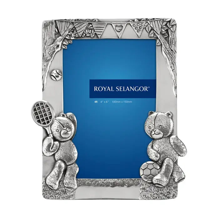 Royal Selangor Teddy Bears' Picnic Sports Day Pewter Photo Frame 3R