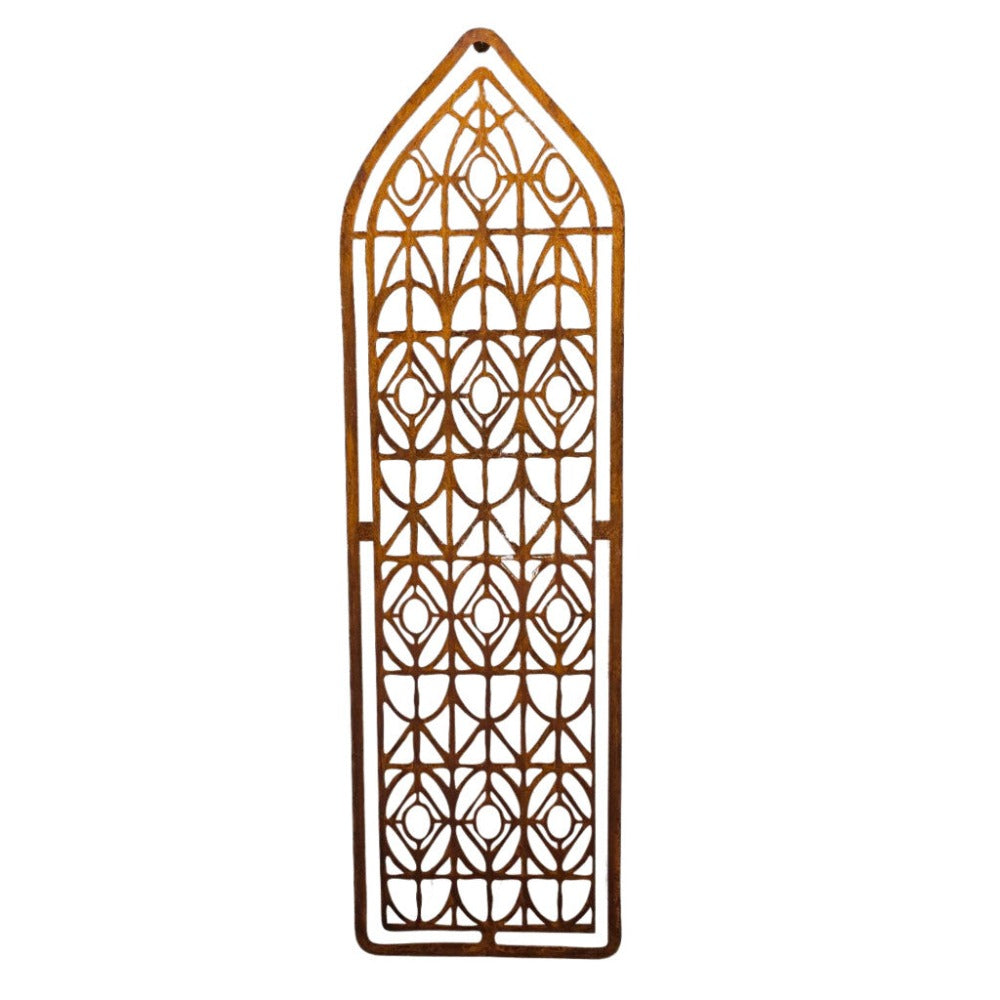 Rustic Arch Moraccan Window Wall Hanging