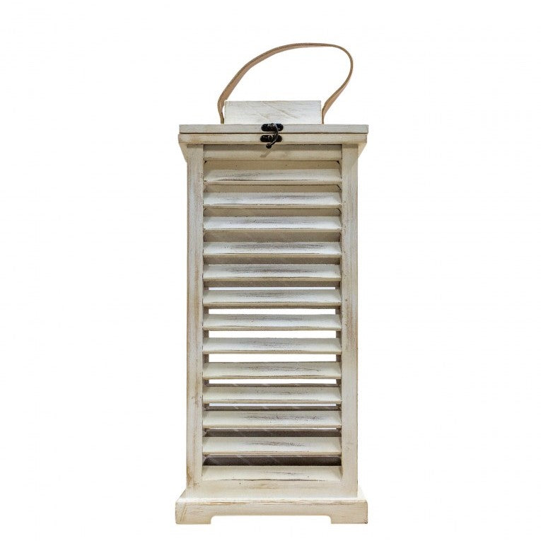 Rustic Charm with the Shutter Lantern (Available in 2 Sizes)