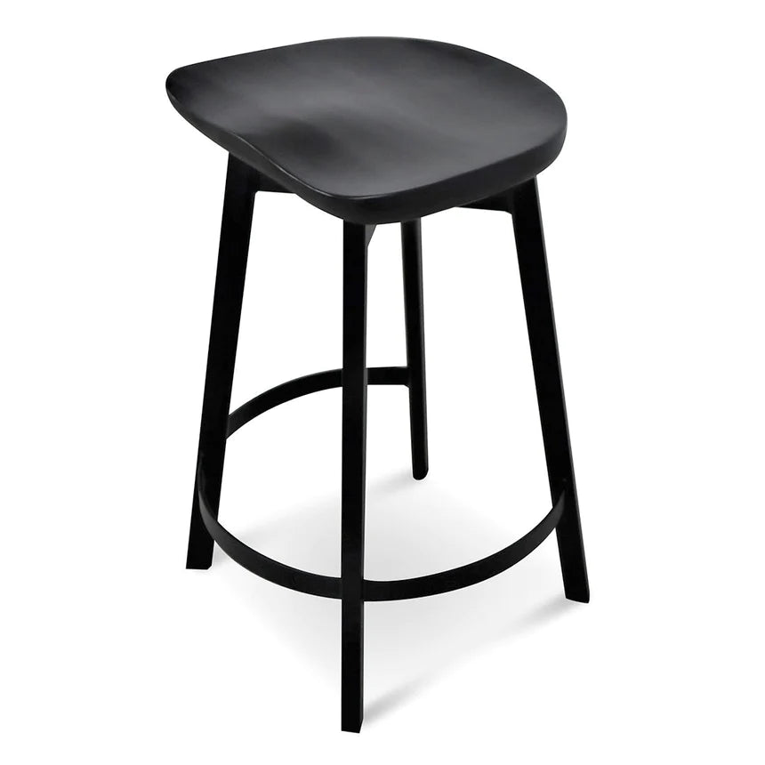 Rustic Revival Bar Stool - Black