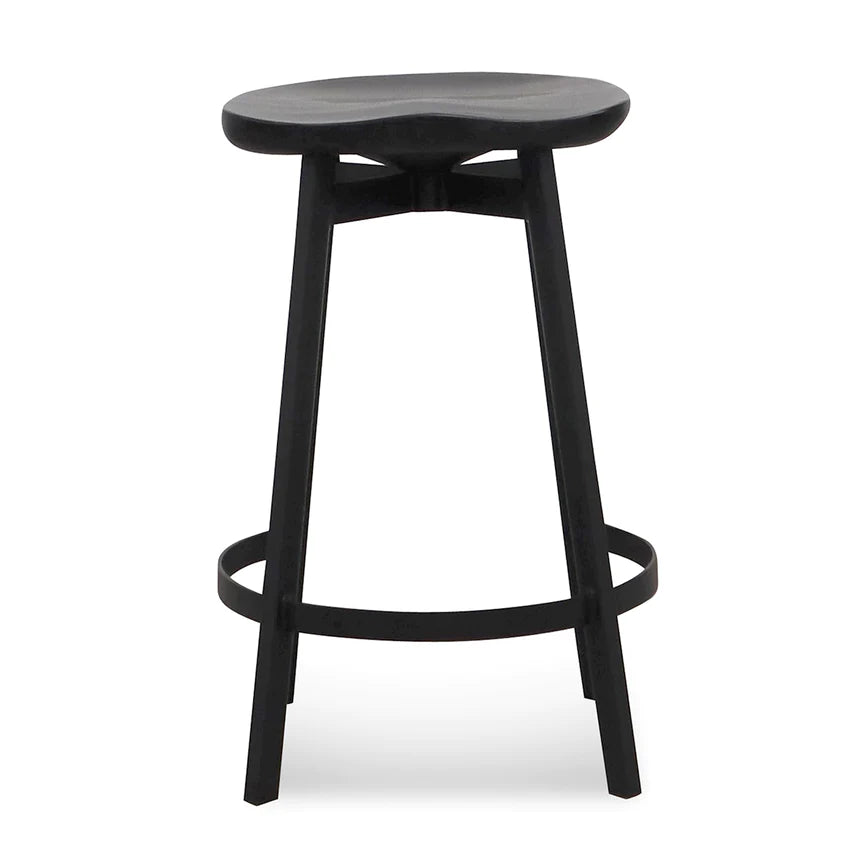 Rustic Revival Bar Stool - Black