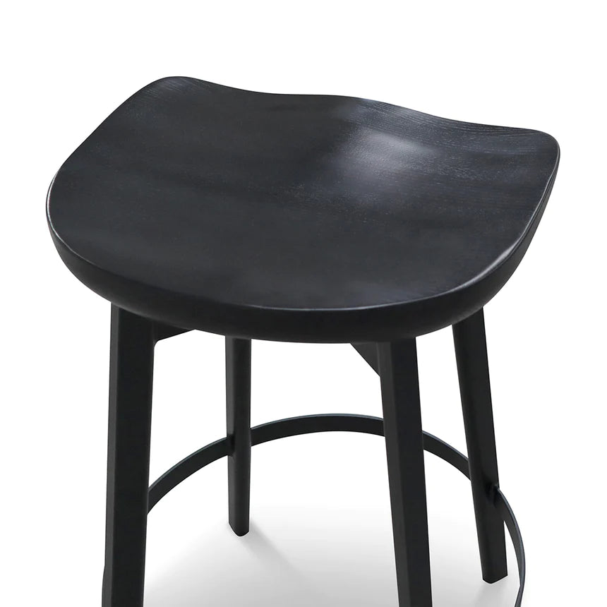 Rustic Revival Bar Stool - Black