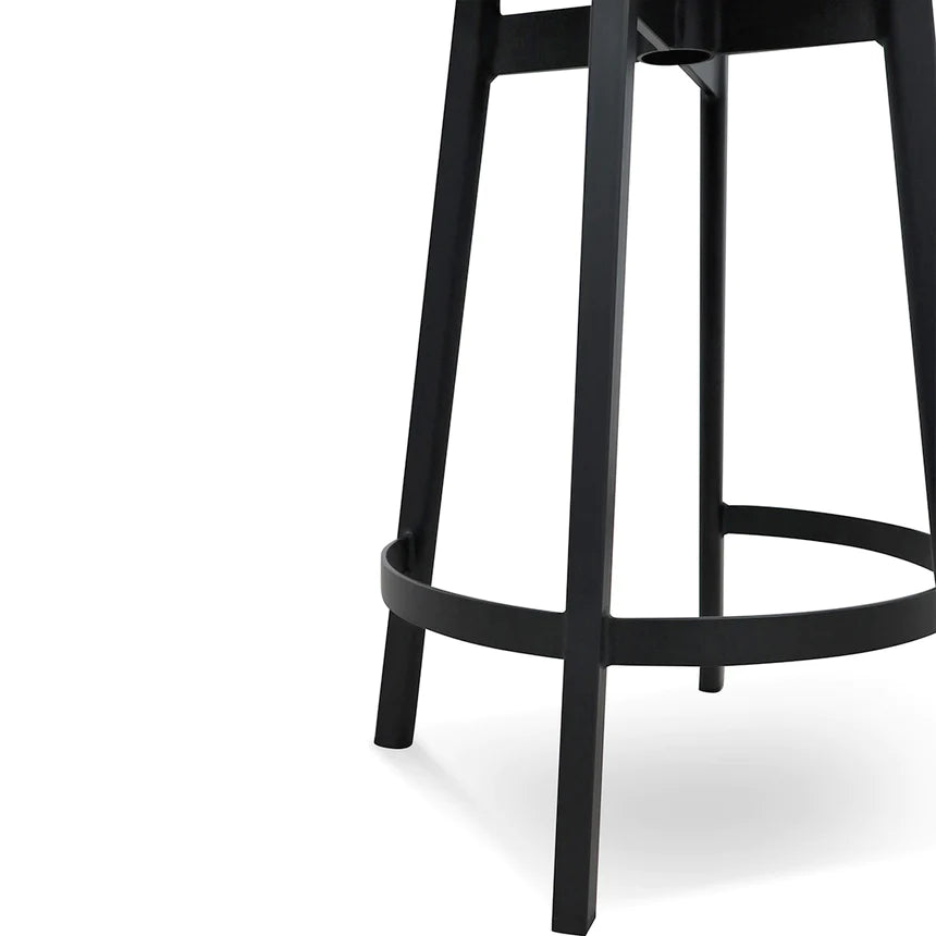 Rustic Revival Bar Stool - Black