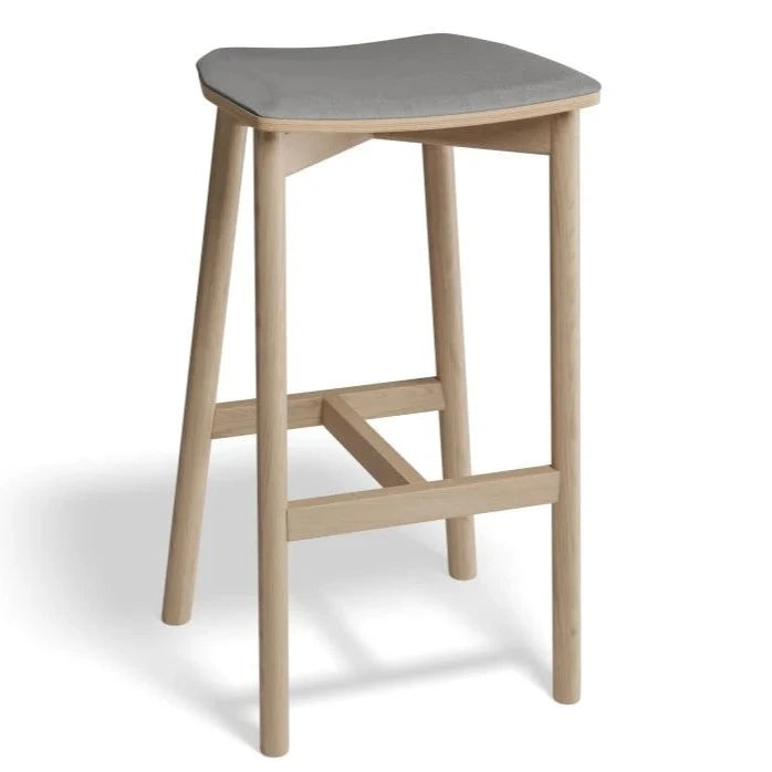 Rustic Timber Backless Stool 66cms (Available in 2 Colors)