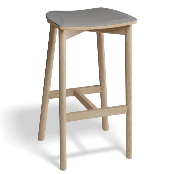 Rustic Timber Backless Stool 75cms (Available in 2 Colors)