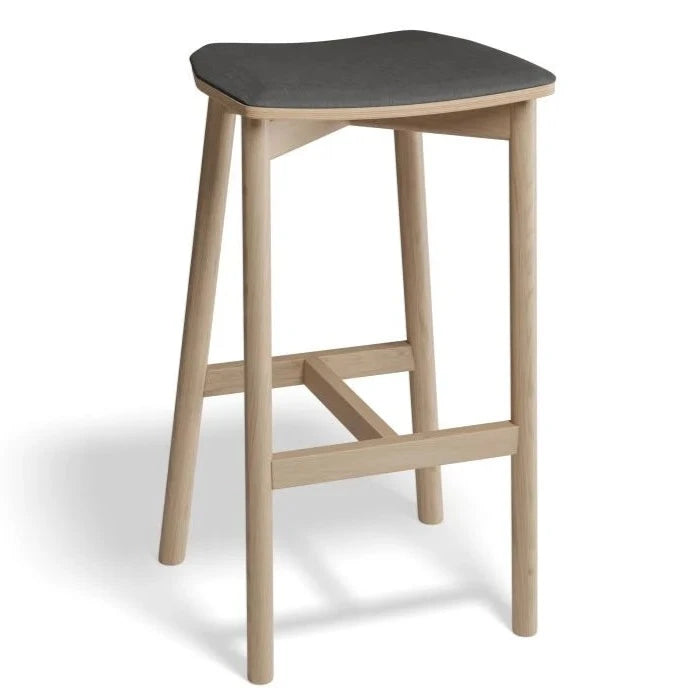 Rustic Timber Backless Stool 75cms (Available in 2 Colors)