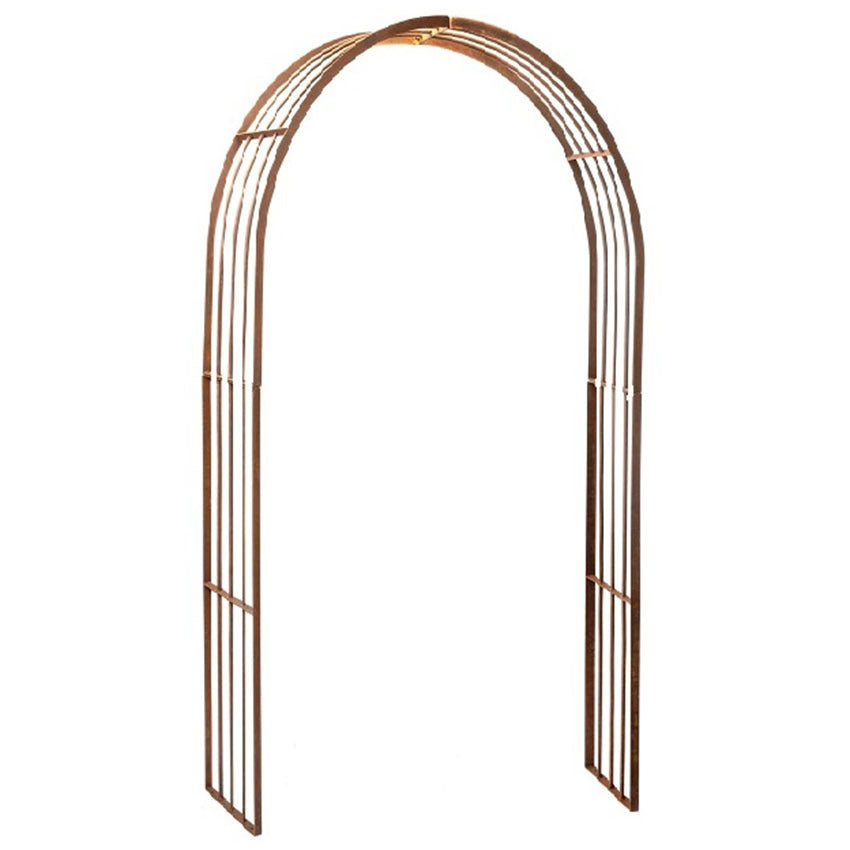 Rusty Metal Garden Outdoor Arch (Available in 2 Sizes)