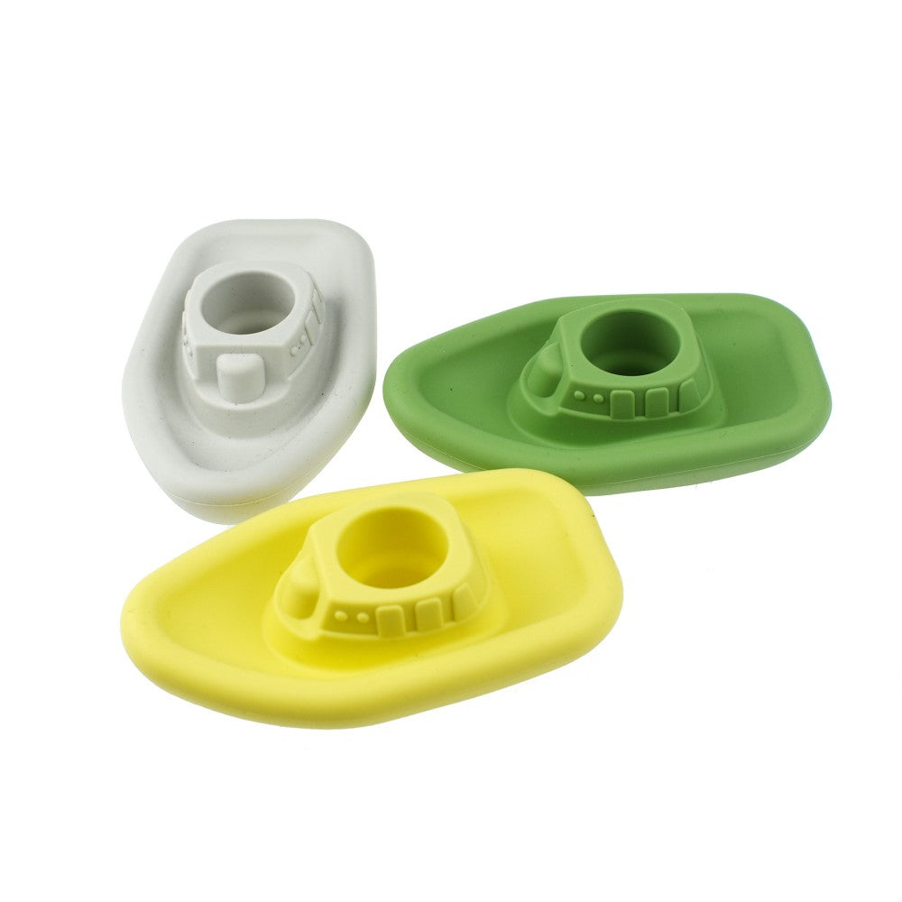 Sail Ease Silicone Toddlers Bath Toy Boat - Green