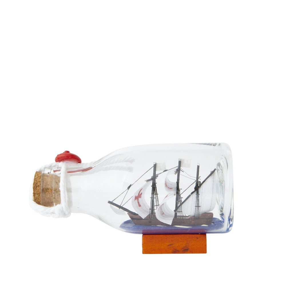 Santa Maria Ship In a Bottle