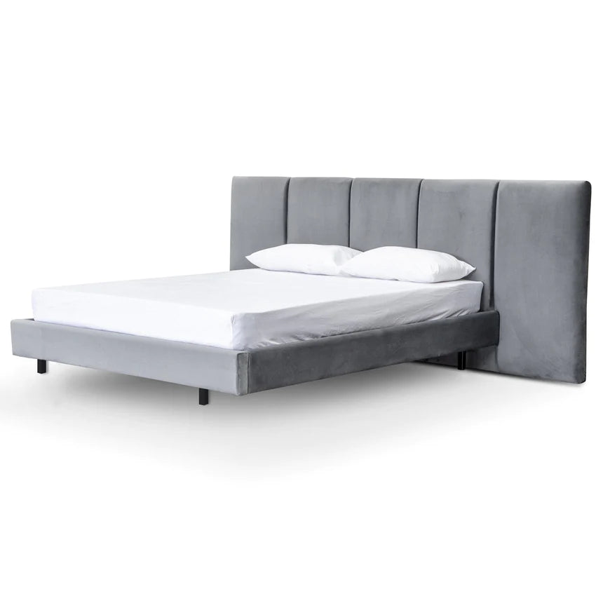 Scandinavian Bed Frame - Charcoal (King)