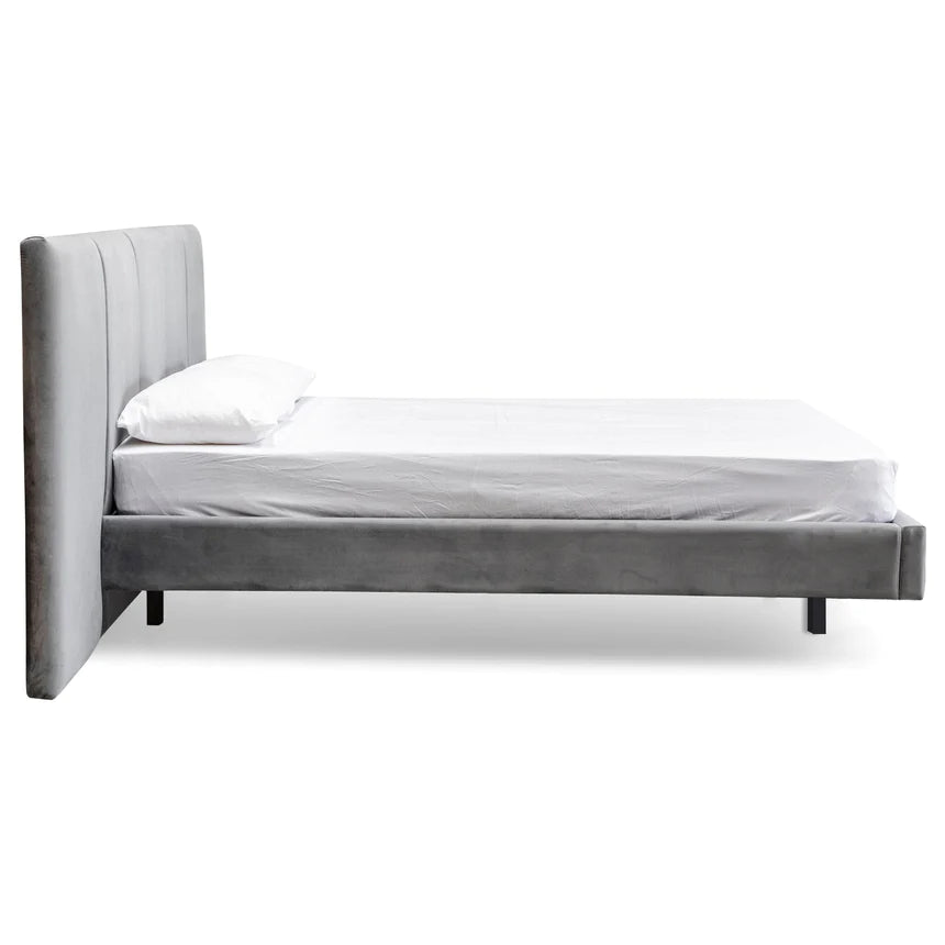 Scandinavian Bed Frame - Charcoal (King)