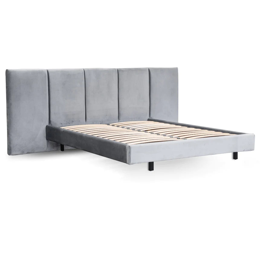 Scandinavian Bed Frame - Charcoal (King)