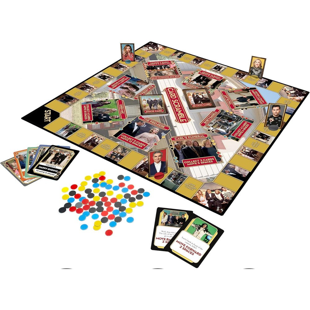 Schitt's Creek Card Scramble Board Game