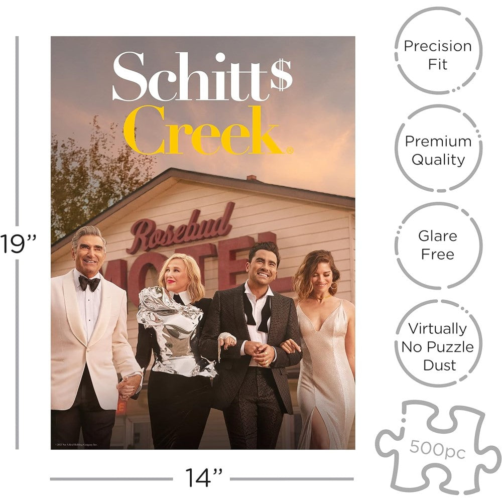 Schitt's Creek Cast 500 Pieces Jigsaw Puzzle