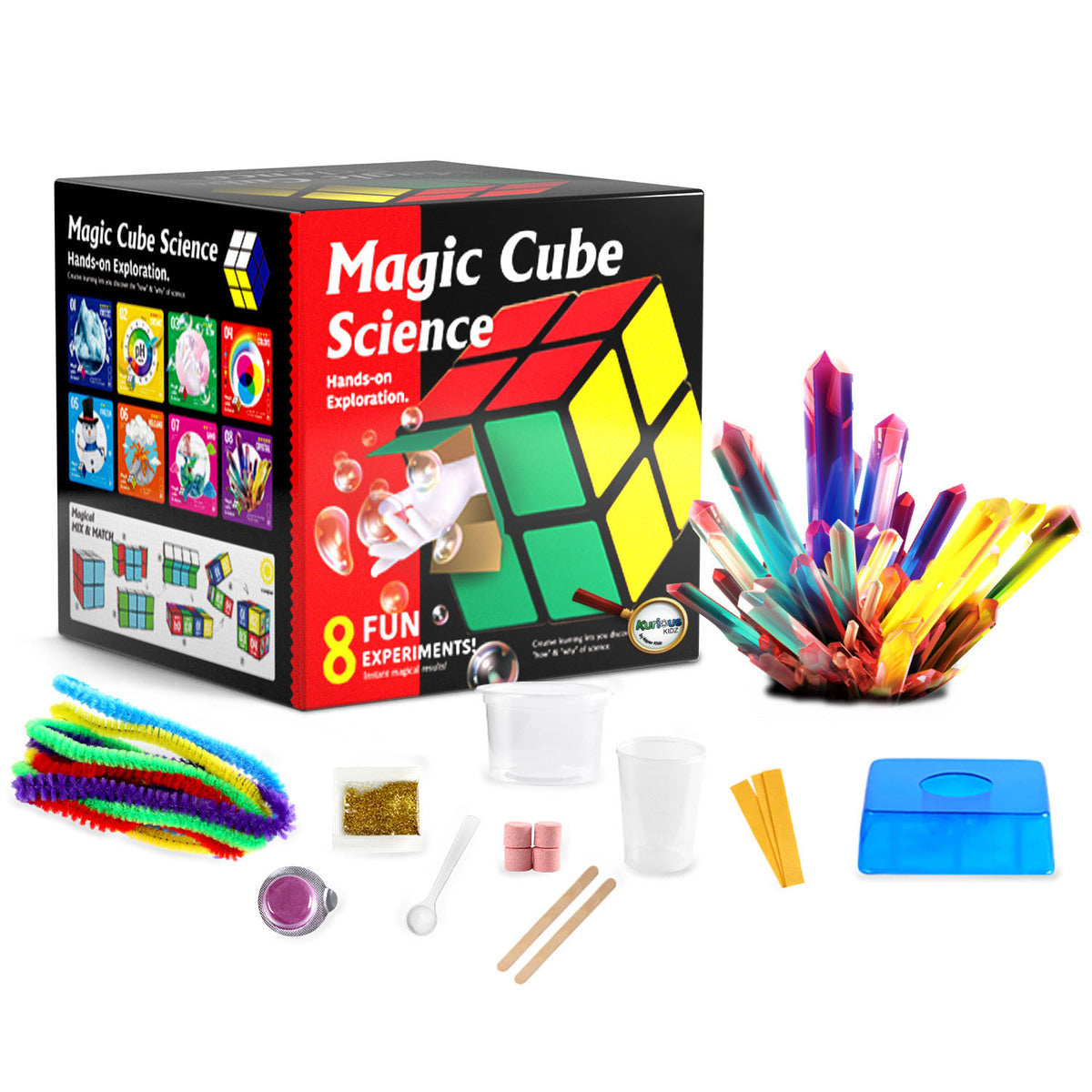 Scientific Magic Cube Kit - Experiment, Learn & Amaze