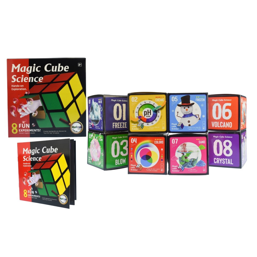 Scientific Magic Cube Kit - Experiment, Learn & Amaze