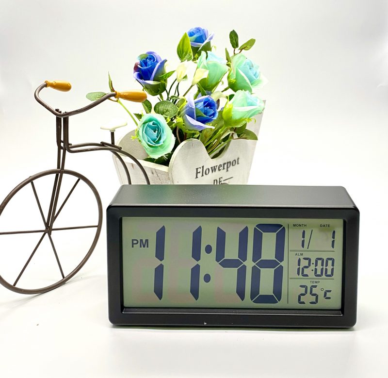 Screen Multi-Functional Digital Tabletop Clock - Available in 2 Colors