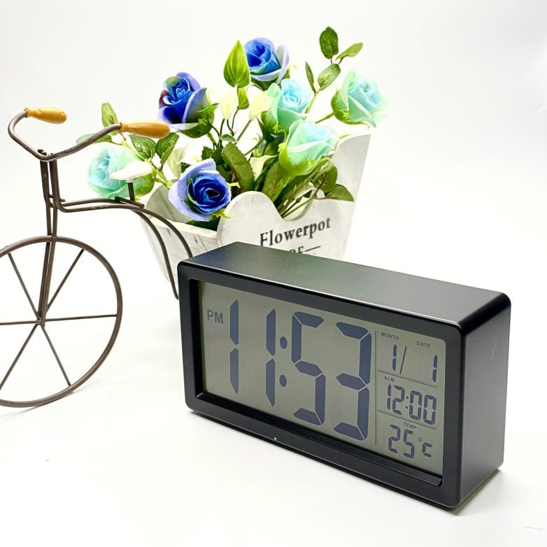 Screen Multi-Functional Digital Tabletop Clock - Available in 2 Colors