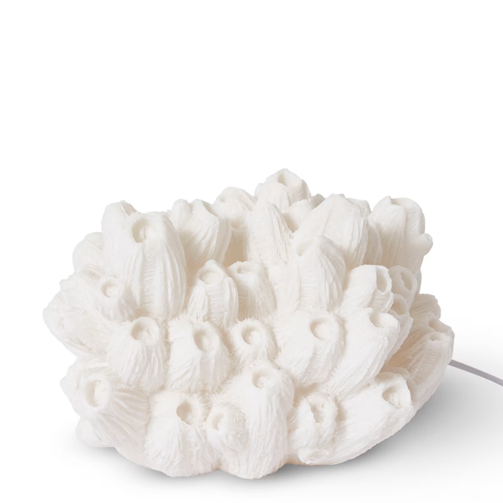 Sea Lotus White Coral Lamp