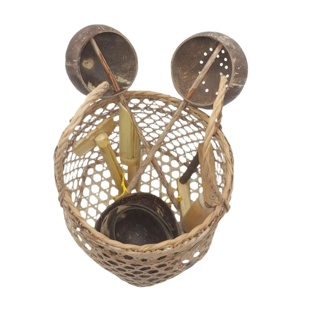 Seaside Rattan Beach Play Basket