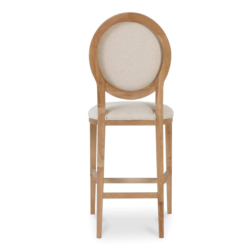 Seaside Sanctuary Bar Chair Stool - Light Beige (Set of 2)