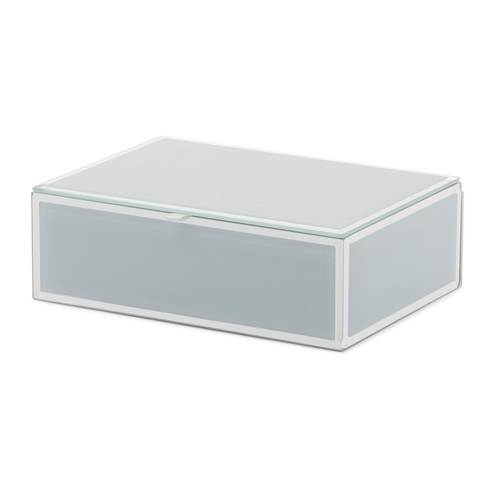 Personalised Selena Jewellery Box Medium Pale Blue