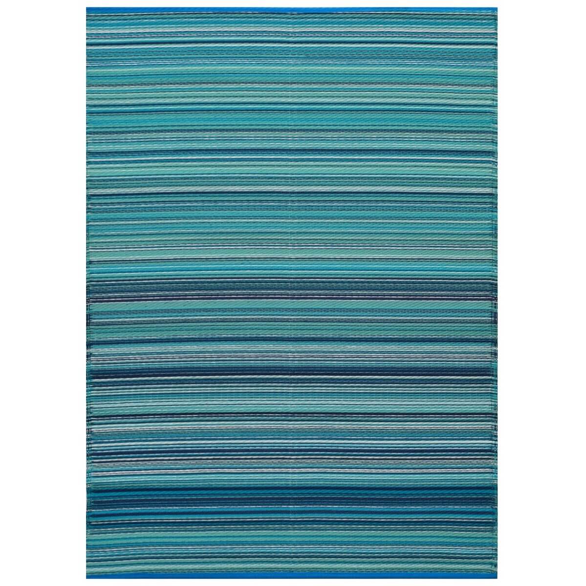 Serenade Reversible Outdoor Rug - Blue (Available in 4 Sizes)