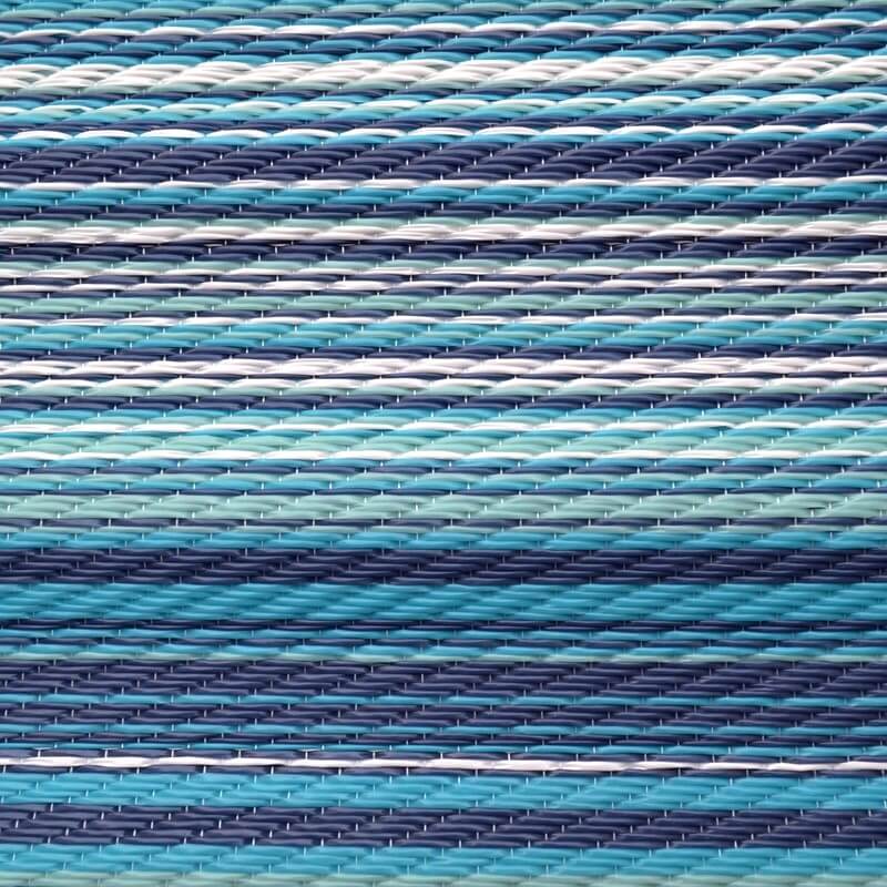 Serenade Reversible Outdoor Rug - Blue (Available in 4 Sizes)